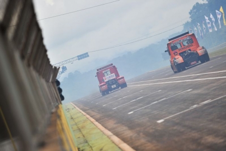 Corrida 2 da 1ª etapa da Copa Truck em Cascavel, no Paraná.